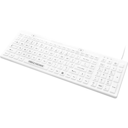 Man & Machine Dcool Backlight Keyboard - Whi DCOOL/W5